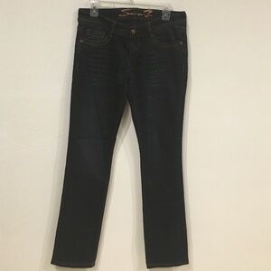 Seven7 Dark Wash Bootcut Jeans Size 4 EUC